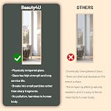 Beauty4U Full Length Mirror 150x40cm Gold Aluminum Free Standing Wall Leaning view 6