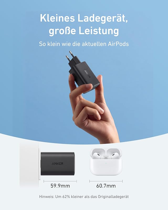 Nano 100W USB C Ladegerät, Laptop Netzteil