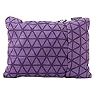 Therm-A-Rest Compressible Travel Pillow for Camping, Backpacking, Airplanes and Road Trips, Amethyst, Small: 12” x 16”