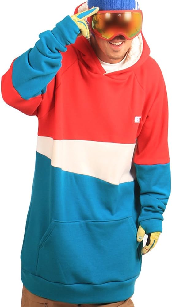 long tall hoodie ski snowboard