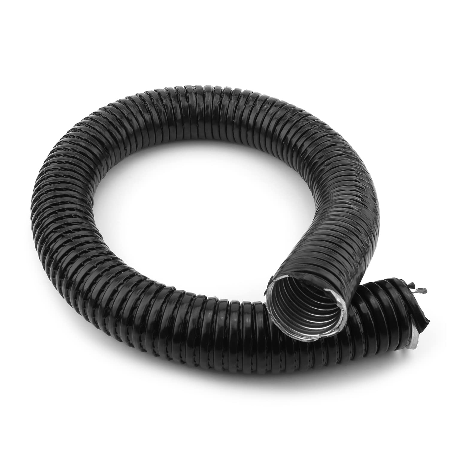 Fielect Flexible Metal Conduit Φ51 Corrugated Tubing Wire Conduit Pipe Tubes Wire Loom Tubing Steel Conduit Flexible Cover,1 Meter