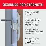 Bullfix Extra Plasterboard Fixings Heavy Duty Pack 10 Starter Set 133kg view 2