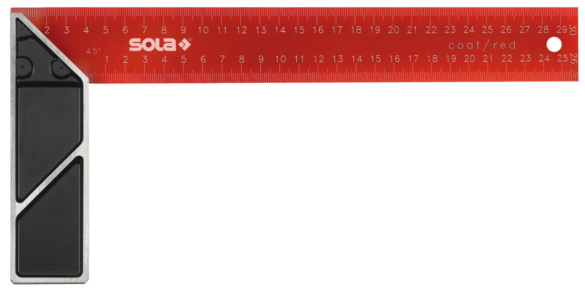 Sola 56014101 "SRC 250" Carpenter Square, Black