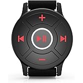 Bluetooth Lighting Media Button, IPX7 Water-Resistant Remote Control for Steering Wheel Car Bike Motorbike Boat Powersports, Remote Selfie Music Headphones Control Button