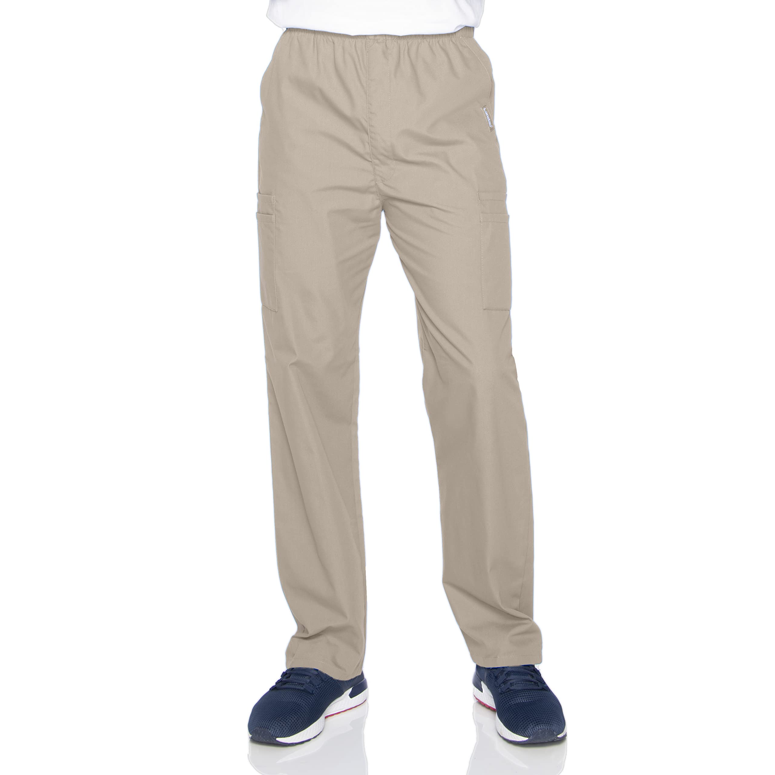 Landau Essentials Relaxed Fit 7-Pocket Elastic
