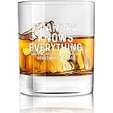 URLLUAE Grandpa Whiskey Glasses 10 oz, Grandpa Gifts for Birthday Christmas Father's Day, Grandfather Gifts Old Fashioned Rocks Glasses Cup for Men Drinking Cocktail Scotch Bourbon Liquor