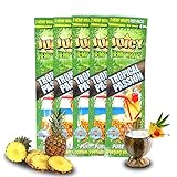 Juicy Jay Hemp Wraps Tropical Passion (10 Packs, 2 Wraps Per Pack) Total 20 Wraps with ES Scoop Card