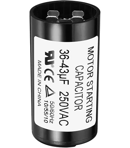 BlueNatHxRPR 36-43 MFD/uF Motor Start Capacitor Withstand Voltage