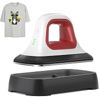 Heat Press - 7" x 3.8" Heat Press Machines for T Shirts Shoes Bags Hats and HTV Vinyl Projects & Portable Easy Iron…