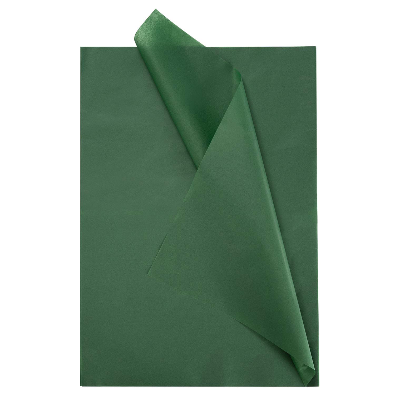 ZYOOO 50 Sheets 70cm x 50cm Dark Green Tissue Paper for Wrapping Gifts,Wine,DIY Art Craft Decoration โ image 1