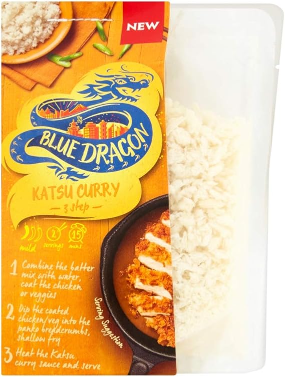 Blue Dragon Katsu Curry 3 Step Kit, 330 g Amazon.co.uk Grocery