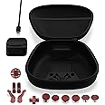 Complete Component Pack GOW Edition Replacement Parts Accessories Kit with Storage Case, Charging Dock, Cable, 6 Thumbsticks, 4 Paddles, 2 D-Pads for Xbox One Elite Series 2 Controller