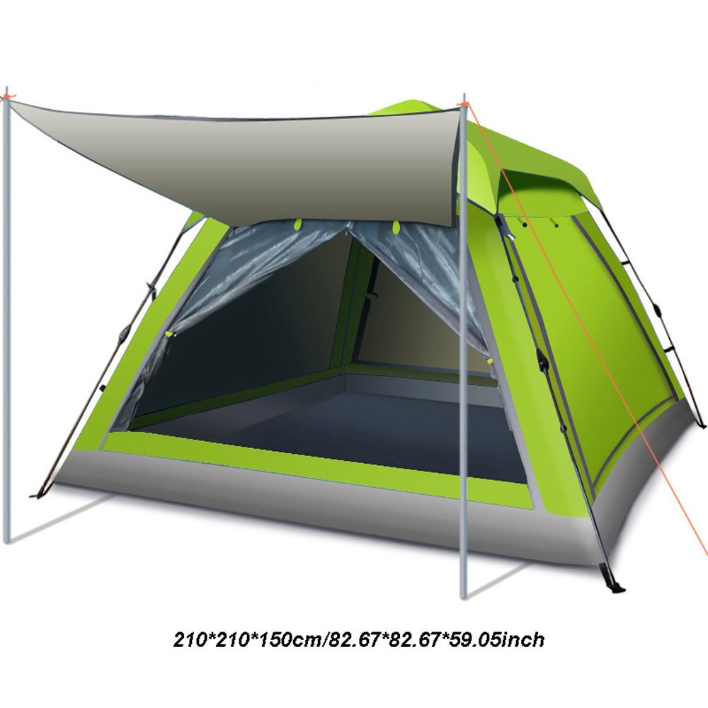 S 屋外キャンプテントファミリー恋人観光テント防水シェードビーチキャノピー屋外四季キャンプテント2つのサイズ Mutang S B07dqmklc9 テント本体 逆輸入 Anoual Ma