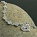 Fashion Gift Women Tibetan Silver Daisy Flower Chain Anklet Ankle Bracelet