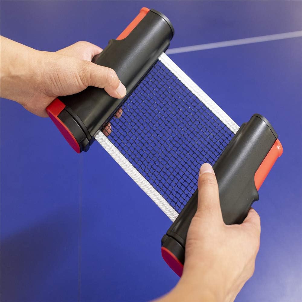 VARTSING Table Tennis net and Retractable Table Tennis，Adjustable Portable ping Pong net for Any Table，Indoor and Outdoor Ping Pong Sport Entertainment. : Sports & Outdoors