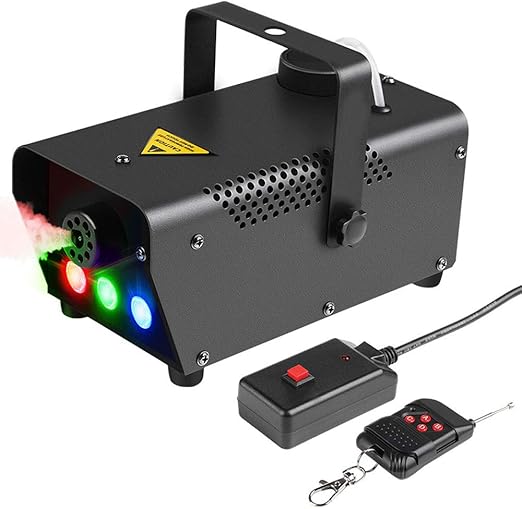 Wellsky Mini 500Watts Fog Machine Remote Controller Wireless with