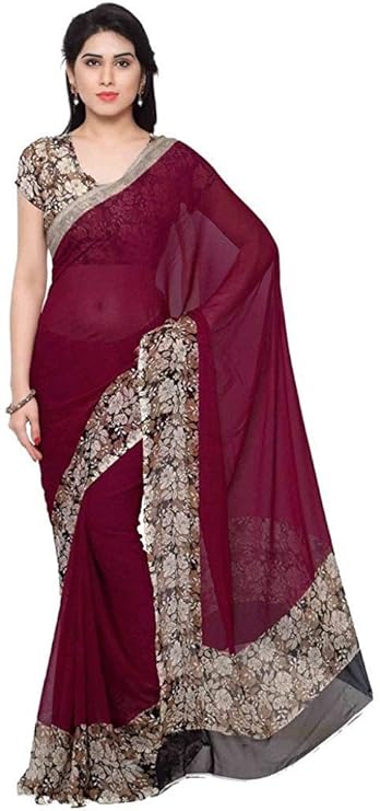 Women's Georgette Printed Saree