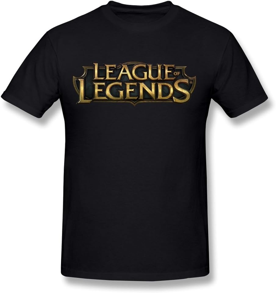 PASSIONC Passion Men's League of Legends T-Shirt Black