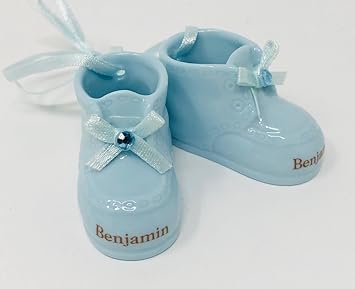 personalized porcelain baby shoe