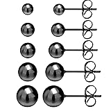 JINEAR S925 Stering Silver Post Stud Earrings, 14K