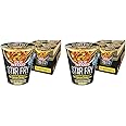 Nissin Cup Noodles Stir Fry Noodles in Sauce, Fiery Chicken, 2.96 Ounce (Pack of 12)