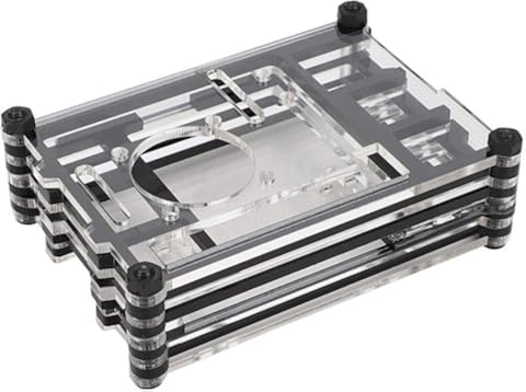 Carcasa, Carcasa de acrílico de hasta 9 Capas, para Placa Base Raspberry Pi 4B