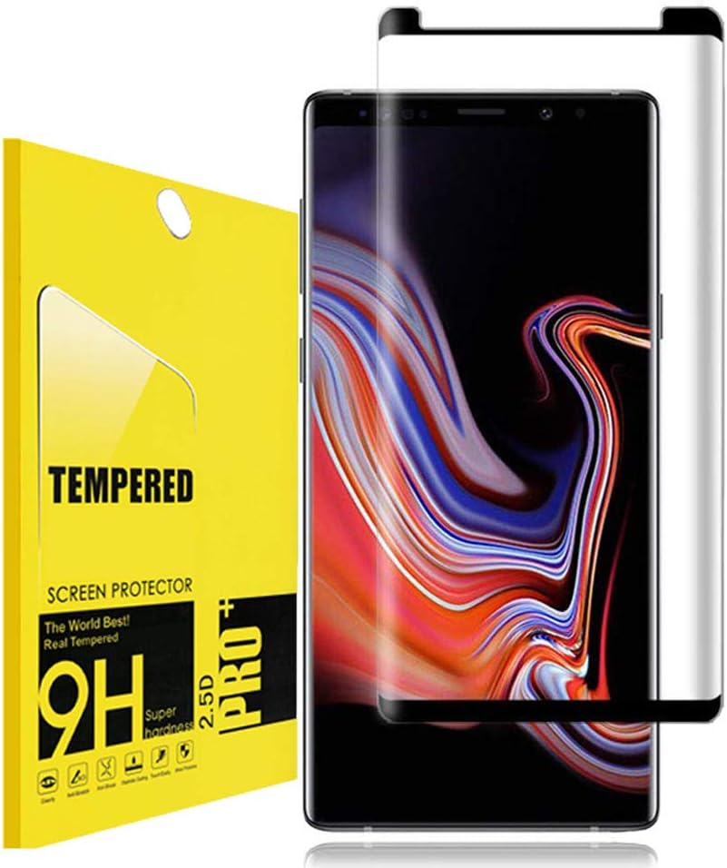 for Galaxy Note 9 Tempered Glass Screen Protector,Boogak[9H Hardness][Bubble-Free][Full Coverage][Easy Install] Tempered Glass Screen Protector for Samsung Galaxy Note9