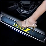 kaiweiqin 4Pcs Car Door Sill Scuff Plate Cover for