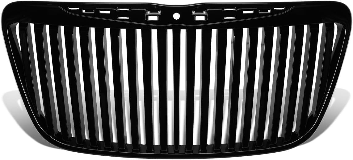 DNA Motoring GRF-019-BK Front Bumper Grille Guard, 1 Pack