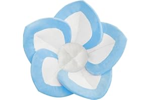 SUNDEE Baby Bath - Flower Baby Bath Pad Infant Bathtub Mat for Bathtub Tub Sink (Whiteblue)