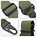 Accmor Rifle Sling 2 Point Gun Sling, 2 Packs Guns Straps Extra Long, Two Points Traditional Slings Rifles Straps with Metal Hook for Outdoor Sports