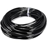 Joywayus 8mm x 5mm Pneumatic Tubing Air Compressor Tubing PU Pipe Polyurethane Hose Tube Fluid Gas Transfer 39.4ft 12 Meter B