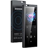 128GB MP3 Player - Music Player with Bluetooth 5.2 HiFi Sound Shuffle Single Loop FM Radio Built-in HD Speaker Voice Recorder