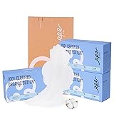 100% Large Organic Pads for Women, Ultra Thin Heavy