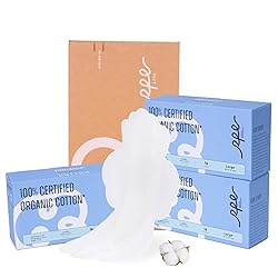 100% Large Organic Pads for Women, Ultra Thin Heavy