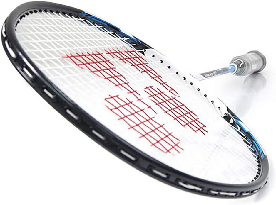 YONEX Nanoray 10F Hi-Flex Pre-Strung Badminton Racquet, Black/Blue: Sports & Outdoors