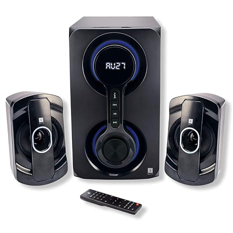 high bass 2.1 speakers