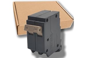 FXSMGDY 30 Amp 2-Pole Circuit Breaker, 3/4-Inch Plug-in Type Molded Case Circuit Breaker, Compatible with OEM Load Centers, 10KA 120/240V, Thermal Magnetic Protection, Genuine OEM-10 Years Warranty