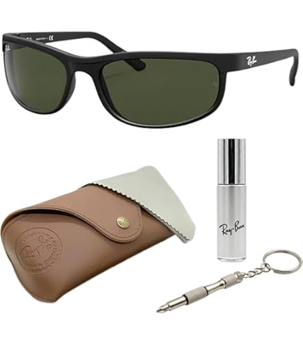 Amazon.com: Ray-Ban RB2027 Predator 2 W1847 62MM Black/G-15 Green