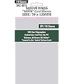 65 x 90.5 mm card sleeve Amazon.com: Swan Premium Card Sleeves (65x90mm) - 100 Pack, Thick Sleeves