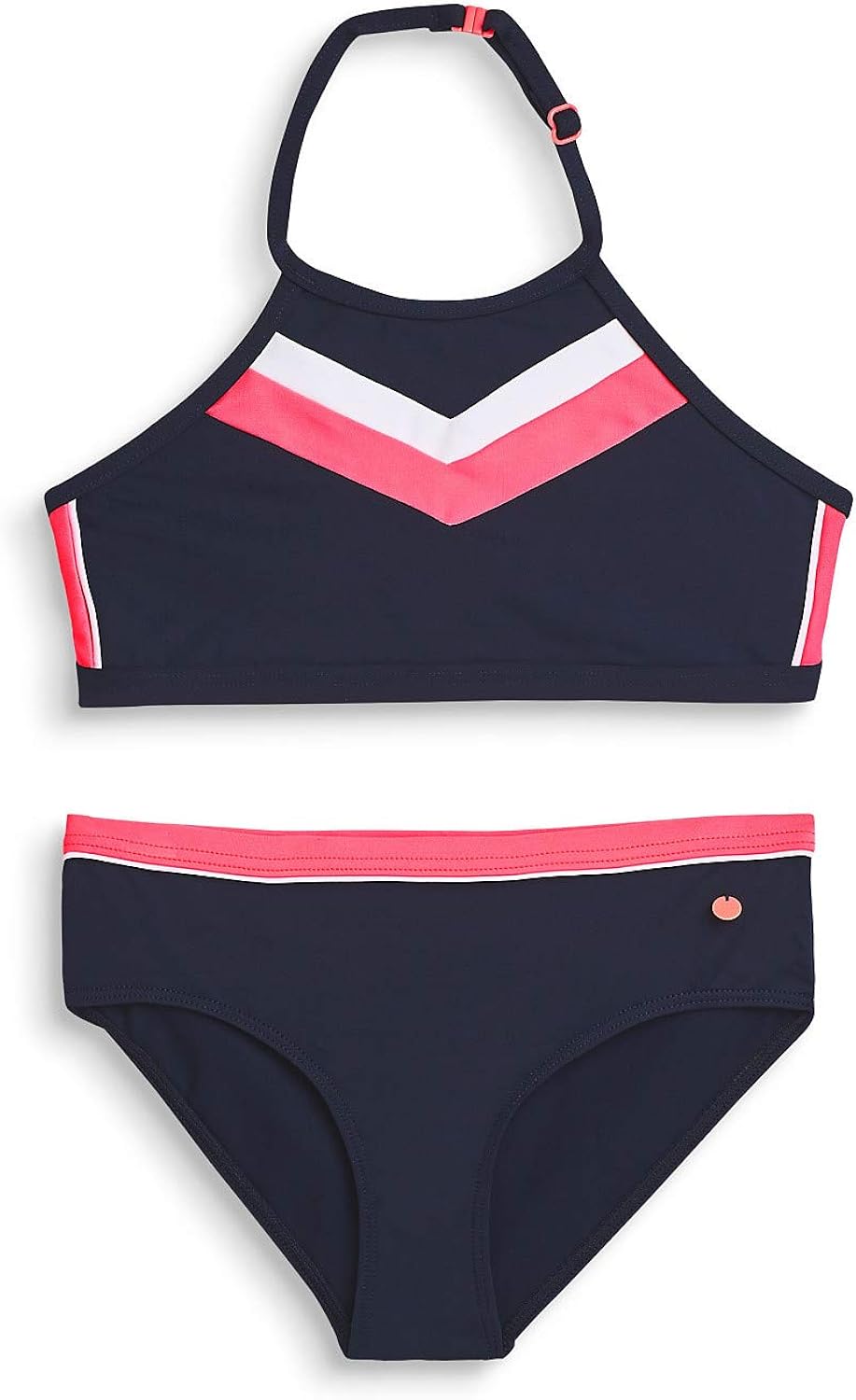 ESPRIT ESPRIT HighNeckBikiniSet mit Sportstreifen Bikinis Amazon.de