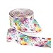 Drawing Graffiti Printed Grosgrain Ribbon 3