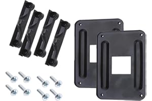 Yharnamite 2 Pcs AM4 CPU Cooler Backplate, Heatsink Bracket Motherboard CPU Fan Cooling Mounting Sheet Plate for AM4 AMD Sock