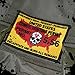 The official USA Made Tactical Zombie Hunting Permit Morale Patch