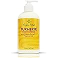 ORGANIC EXTRACT Turmeric Body Cream - 16 fl oz/473 ml - Deep Moisturizing, Hydrating Body Moisturizer Cream for Dry Skin - Helps Relieve & Restore Skin with Turmeric, Papaya Extract, Niacinamide