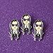 TeesAndTankYou Wednesday Addams Enamel Pin Halloween Pin