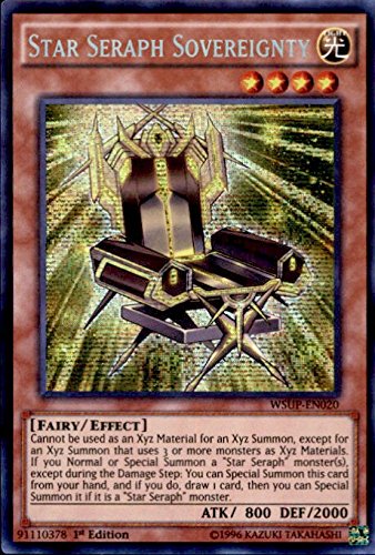 Yu-Gi-Oh! - Star Seraph Sovereignty (WSUP-EN020) - World Superstars - 1st Edition - Prismatic Secret Rare