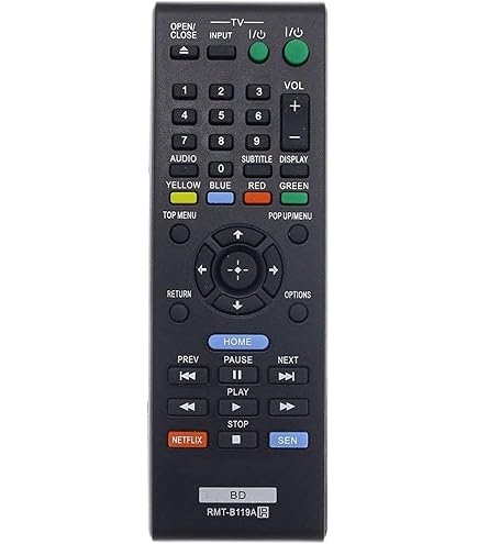 Amazon.com: Universal Replacement Remote Control for Sony BDP