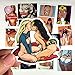 50 pcs Sexy Women Stickers for Skateboard Graffiti Laptop Luggage Guitar Car Decals