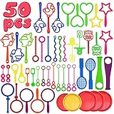 Bubble Wand Assortment (50 Pieces) Summer Wands Fun Bubbles Outdoors Activity party favors
